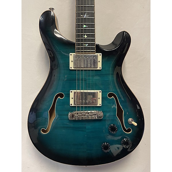 Used PRS Used PRS Hollowbody II Blue Hollow Body Electric Guitar