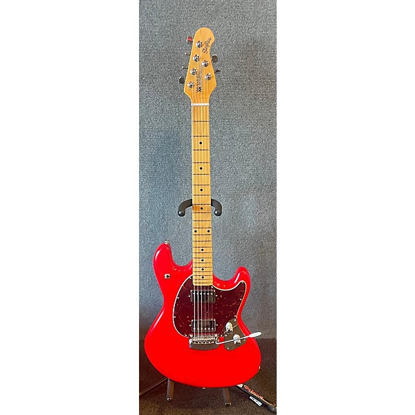 Used Ernie Ball Music Man Used Ernie Ball Music Man Stingray Chili Red Solid Body Electric Guitar