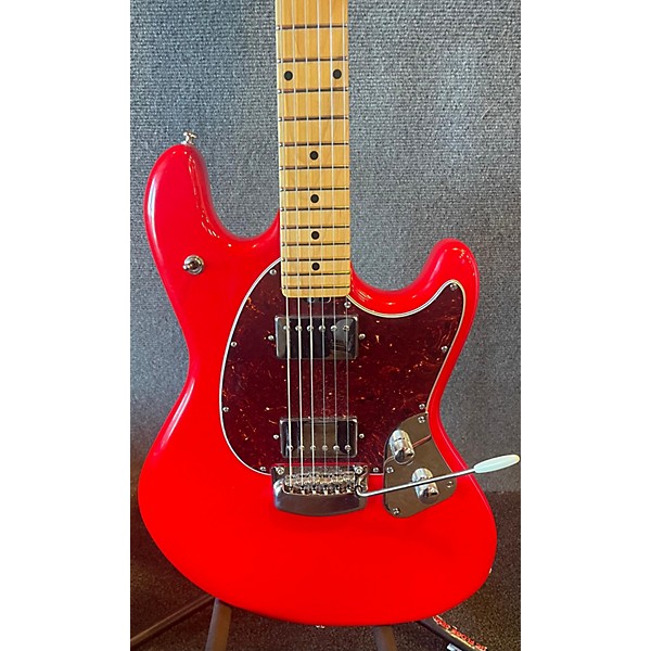 Used Ernie Ball Music Man Used Ernie Ball Music Man Stingray Chili Red Solid Body Electric Guitar