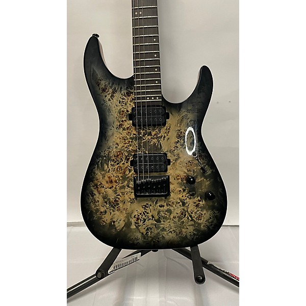 Used Schecter Guitar Research Used Schecter Guitar Research CR-6 Charcoal Burst Solid Body Electric Guitar