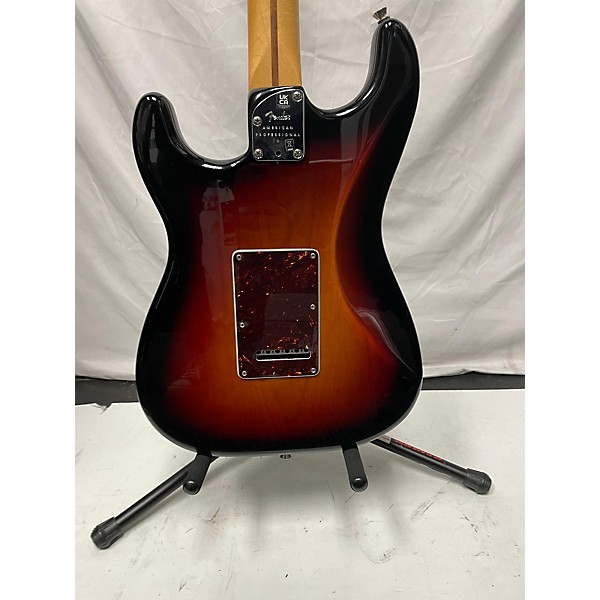 Used Fender Used 2021 Fender American Professional II Stratocaster 3 Color Sunburst Solid Body Electric Guitar