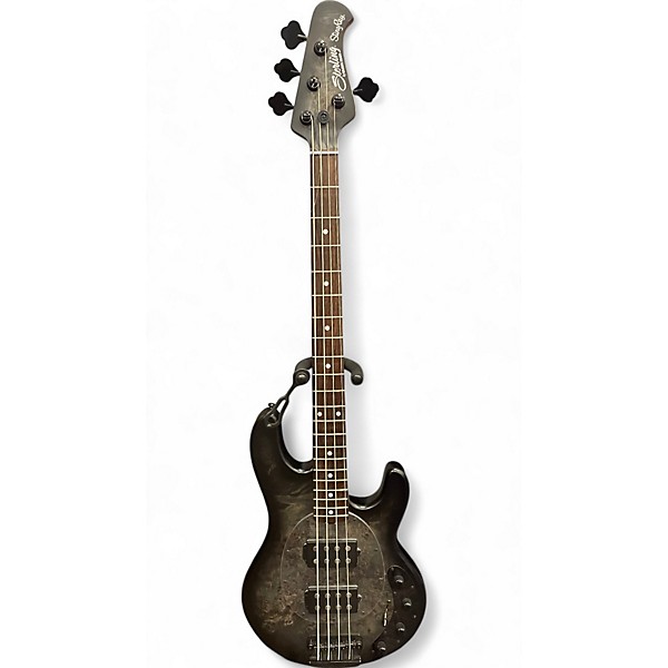 Used Sterling By Music Man Used Sterling By Music Man ray34HH Trans Black Electric Bass Guitar