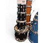 Used Ludwig 4 Piece Classic Maple Cortex Black Drum Kit thumbnail