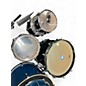 Used Ludwig 4 Piece Classic Maple Cortex Black Drum Kit