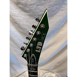 Used ESP Used ESP Ltd Sc20 Trans Green Solid Body Electric Guitar