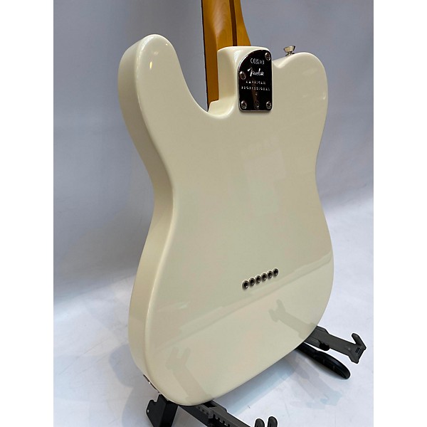 Used Used Fender American Professional II Telecaster Olympic White Solid Body Electric Guitar