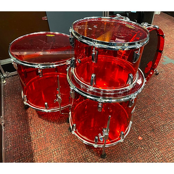 Used Pearl Crystal Beat 4-Piece Rock Shell Pack Drum Kit