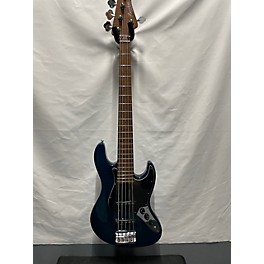 Used BOSS Used Bacchus Woodline Series Blue Electric Bass Guitar