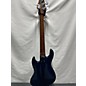 Used Used Bacchus Woodline Series Blue Electric Bass Guitar