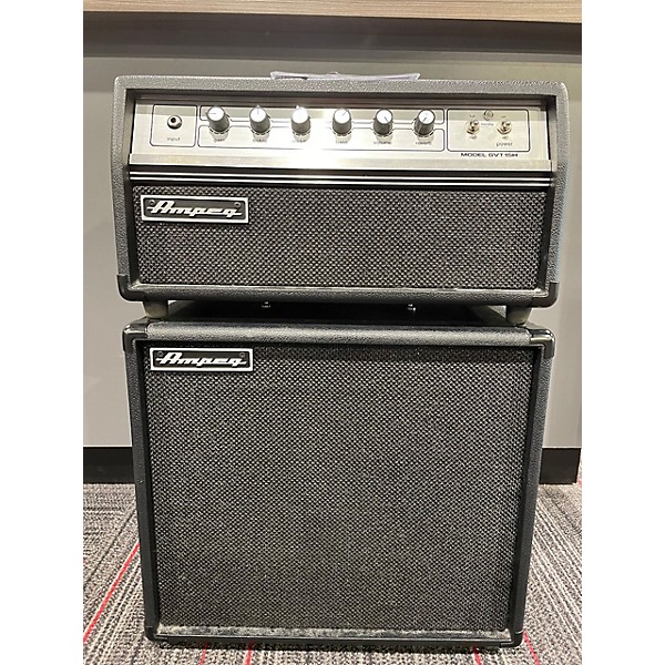 Used Ampeg GVT15H 15W & GVT112E Tube Guitar Amp Head