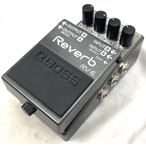 Used BOSS RV6 Digital Reverb Effect Pedal