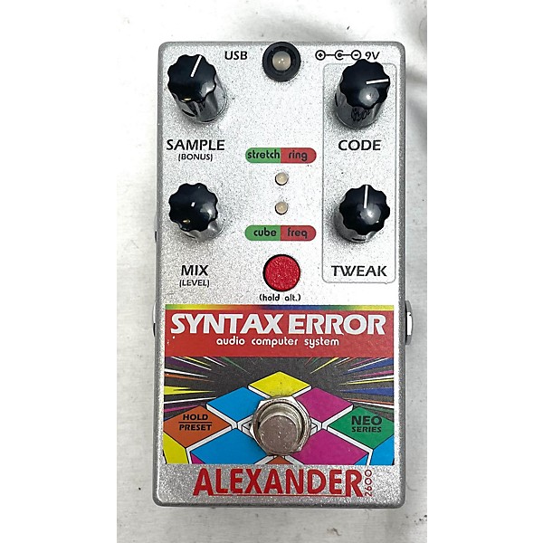 Used Used Alexander Syntax Error Effect Pedal