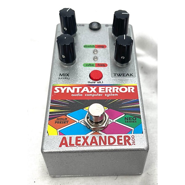 Used Used Alexander Syntax Error Effect Pedal