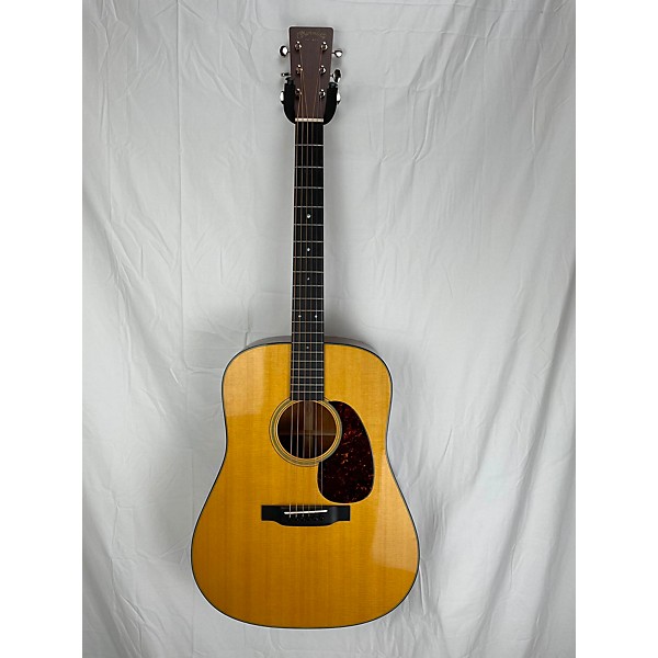 Used Used Martin D18 Natural Acoustic Guitar