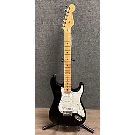 Used Fender Used 2004 Fender American Standard Stratocaster Black Solid Body Electric Guitar