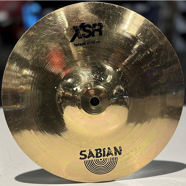 Used SABIAN 10in XSR SPLASH Cymbal