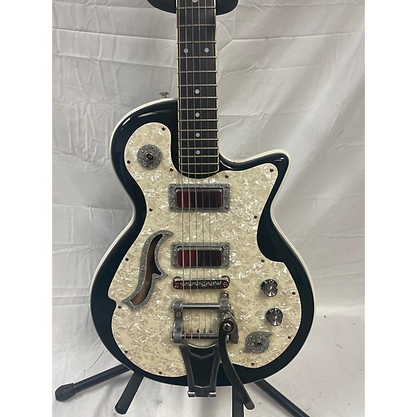 Used DiPinto Used DiPinto Belvedere Deluxe With Bigsby White Hollow Body Electric Guitar