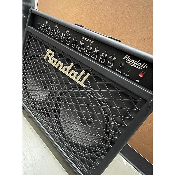 Used Randall Rg1503 Solid State Combo Amplifier Guitar Combo Amp