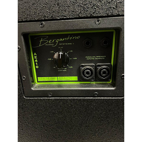 Used Bergantino AE410 Bass Power Amp