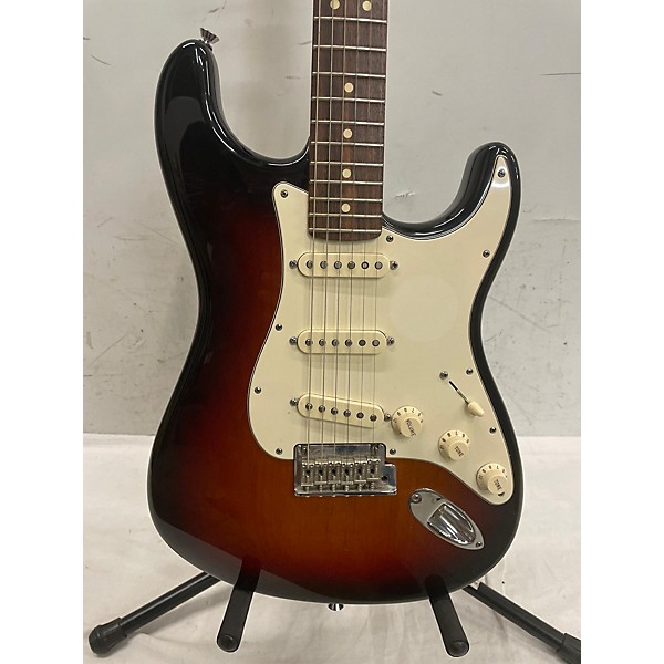 Used Fender Used Fender American Standard Stratocaster 3 Tone Sunburst Solid Body Electric Guitar