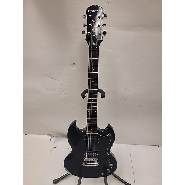 Used Epiphone SG Special Bolt On Solid Body Electric Guitar Black