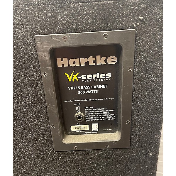 Used Hartke Vx215 Bass Cabinet