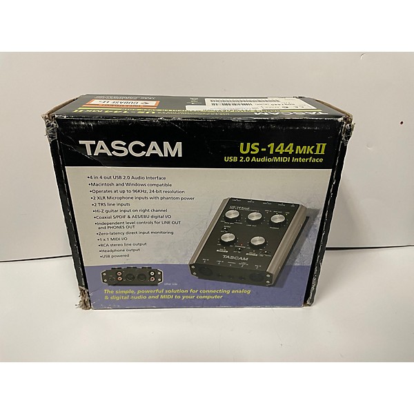 Used TASCAM Used TASCAM US144 MK II Audio Interface