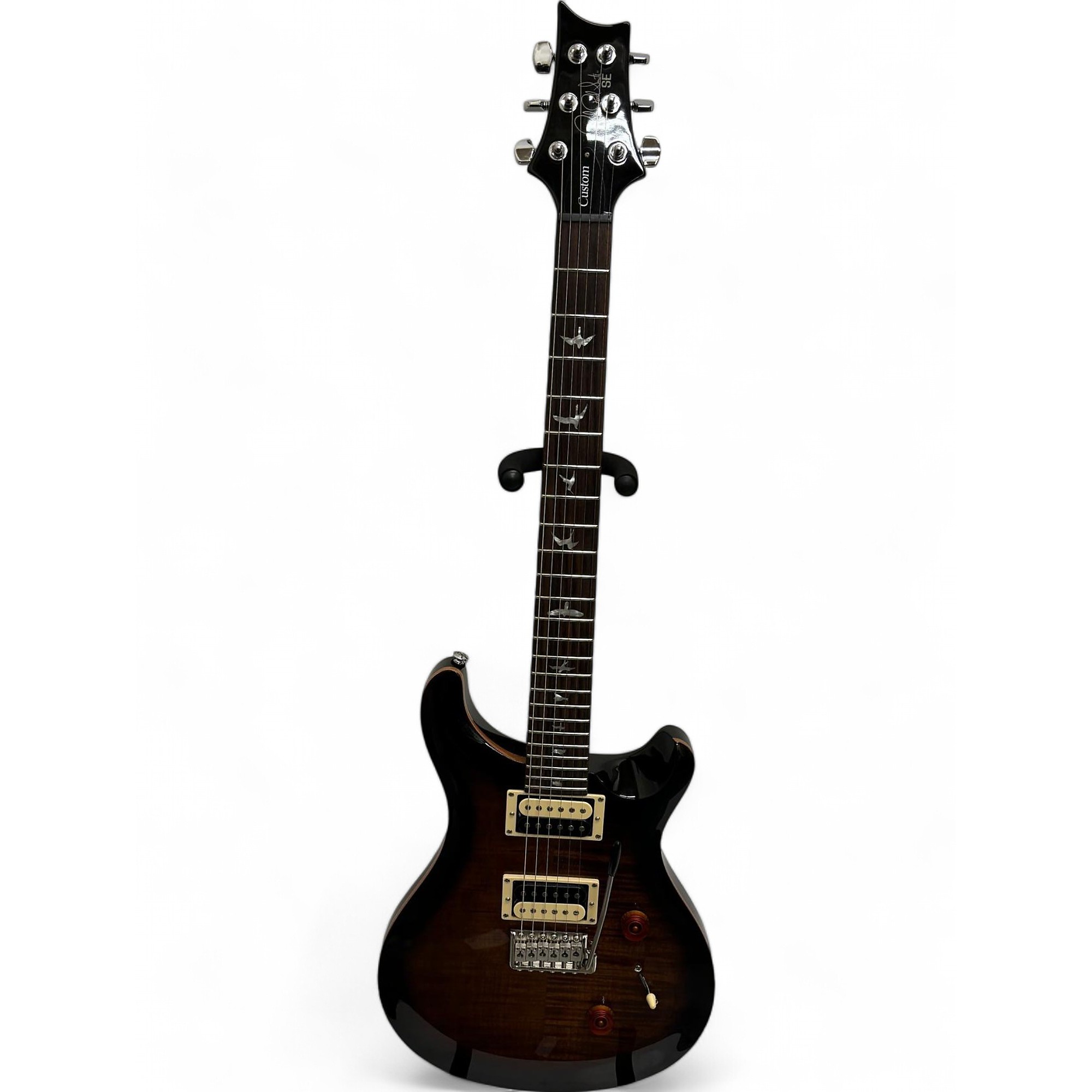 Used 2023 PRS SE Custom 24 Black Gold Burst Solid Body
