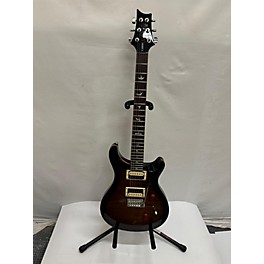 Used PRS Used 2023 PRS SE Custom 24 Black Gold Burst Solid Body Electric Guitar