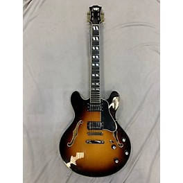 Used Eastman Used Eastman T486-SB 2 Tone Sunburst Hollow Body Electric Guitar