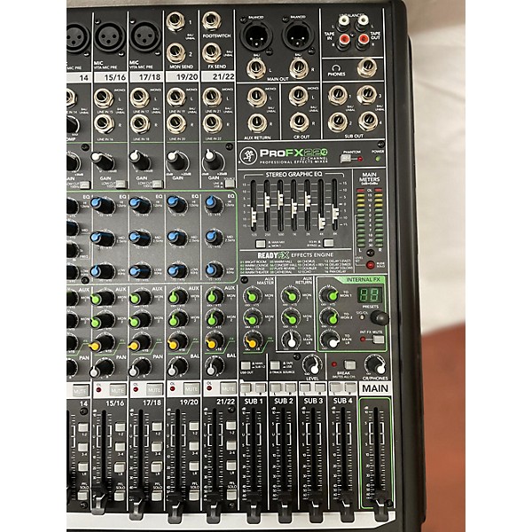 Used Mackie PROFX22 Unpowered Mixer