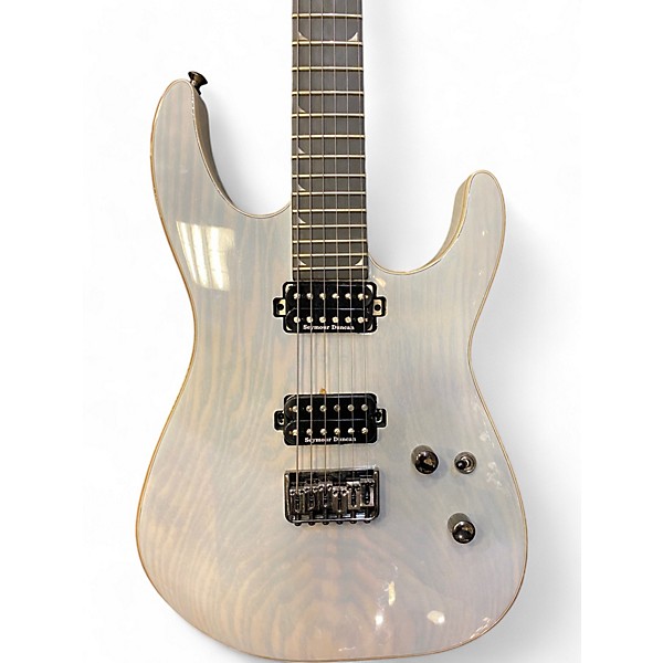 Used Jackson Used Jackson SL2 Pro Series Soloist Unicorn White Solid Body Electric Guitar