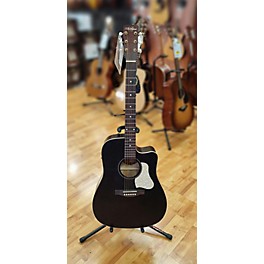 Used Art & Lutherie Used Art & Lutherie Americana Faded Black Acoustic Electric Guitar