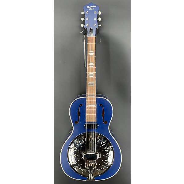 Used Used Recording King Dirty 30s Blue Resonator Guitar