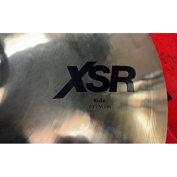 Used SABIAN 20in XSR RIDE Cymbal