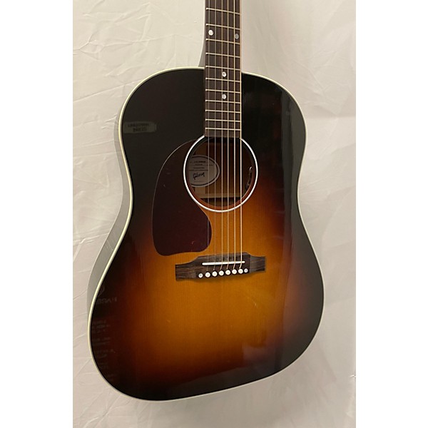 Used Gibson Used Gibson J45 Standard 2 Color Sunburst Acoustic Electric Guitar