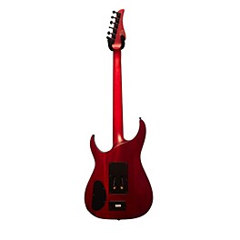 Used Schecter Guitar Research Used Schecter Guitar Research Banshee FR-6 Satin Transparent Red Solid Body Electric Guitar