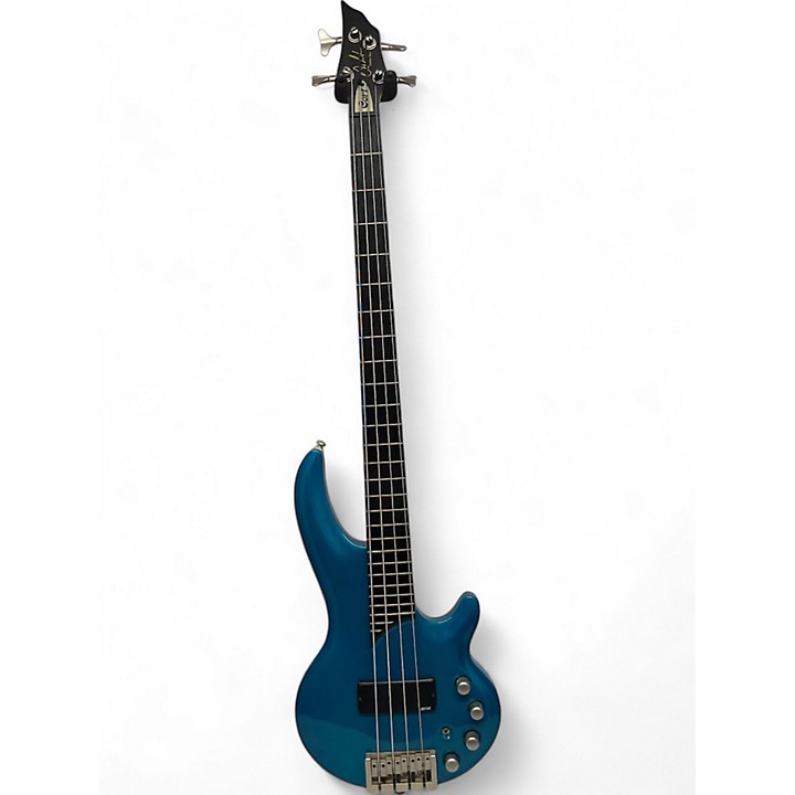Used Cort CURBOW Blue Electric Bass Guitar Blue | Guitar Center