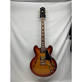 Used Epiphone Used Epiphone ES335 FIGURED IG Vintage Sunburst Hollow Body Electric Guitar