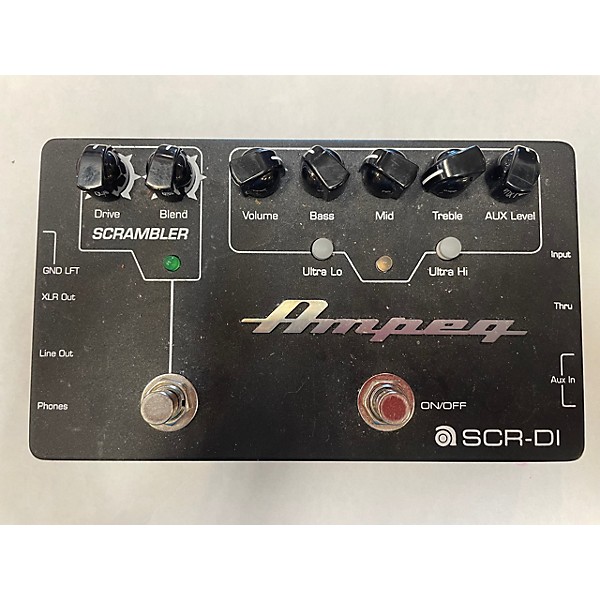 Used Ampeg Used Ampeg Scr-di Bass Preamp