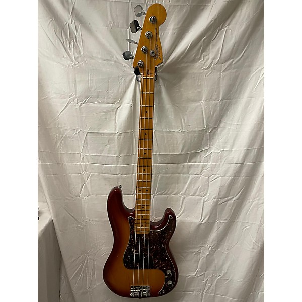 Vintage 1983 Fender American Precision Bass Sienna Sunburst Electric Bass Guitar