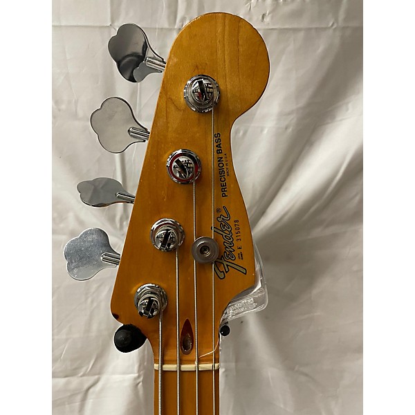 Vintage 1983 Fender American Precision Bass Sienna Sunburst Electric Bass Guitar