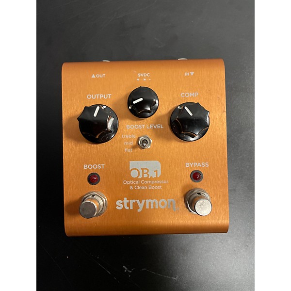 Used Strymon OB1 Optical Compressor & Clean Boost Effect Pedal