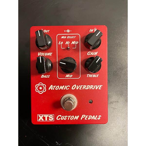 Used Xts Custom Pedals Used XTS CUSTOM PEDALS ATOMIC OVERDRIVE Effect Pedal