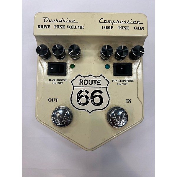 Used Visual Sound V2RT66 V2 Route 66 Overdrive Compressor Effect Processor