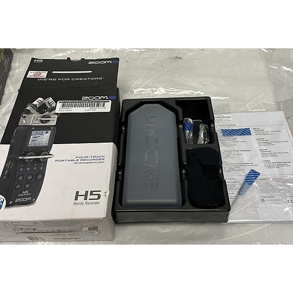 Used Zoom H5 Recording Microphone Pack