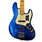 Used Fender Used Fender American Ultra Jazz Bass Metallic Blue Electric Bass Guitar