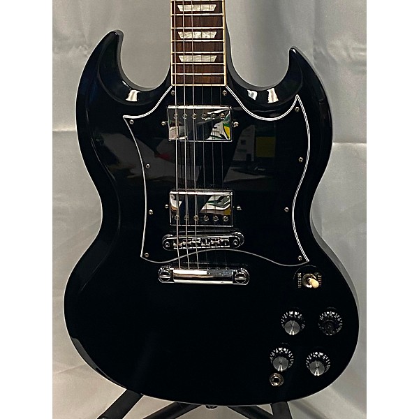 Used Gibson Used Gibson SG Standard Ebony Solid Body Electric Guitar