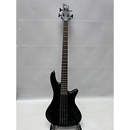 Used Fender Used Schecter Guitar Research Stealth 4 Satin Black Electric Bass Guitar