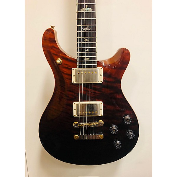 Used PRS Used PRS MCCARTY 594 10 TOP WOOD LIBRARY FIRE RED GRAY BLACK FADE Solid Body Electric Guitar